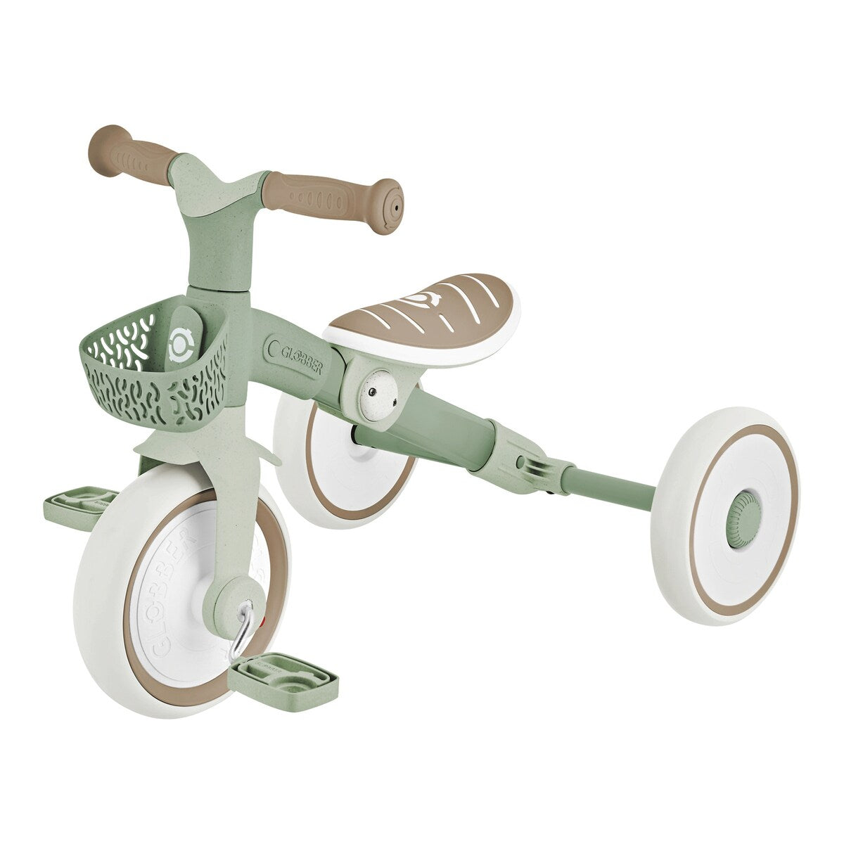 Trehjulssykkel Learning Trike 2-i-1 Plus ECO forfra
