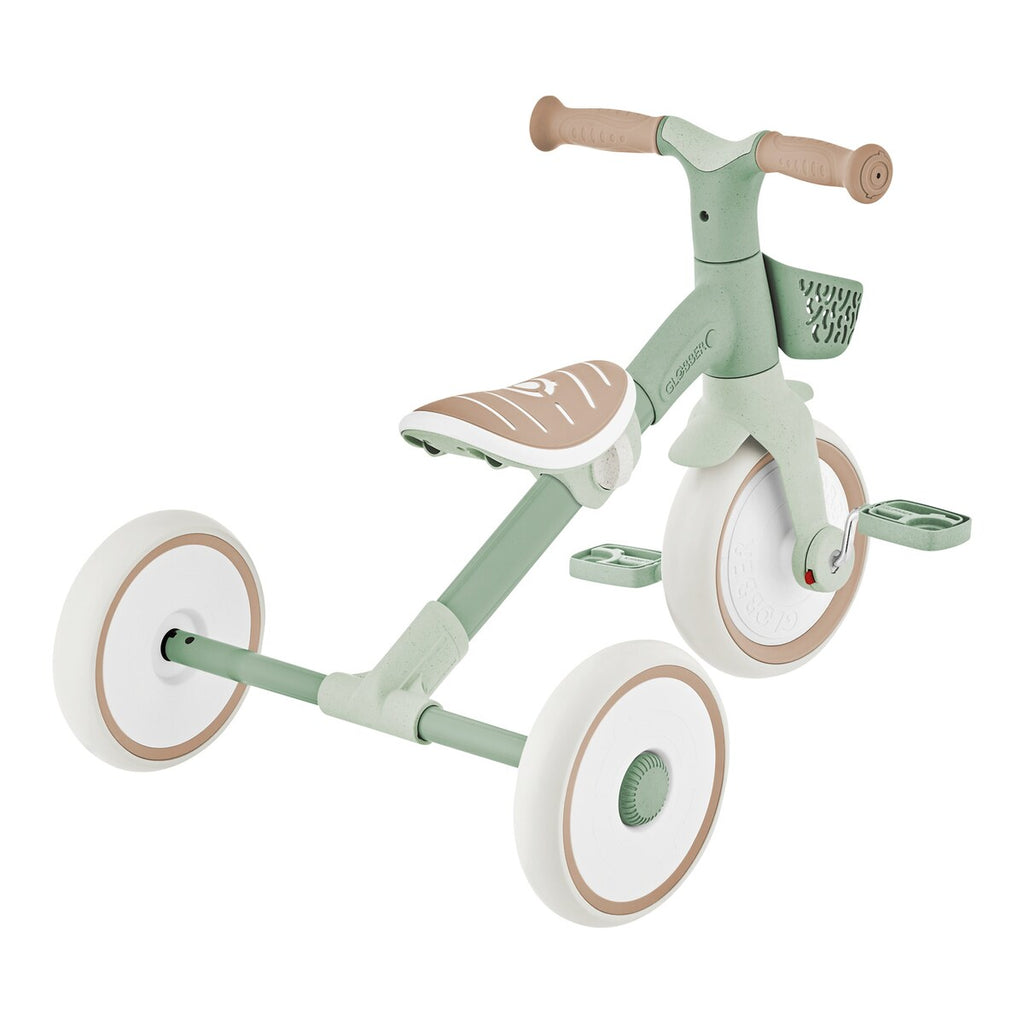 Montert Trehjulssykkel Learning Trike 2-i-1 Plus ECO med justerbar sadel