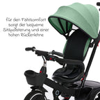 Trehjulssykkel Niki 360 med dreibart sete og solskjerm - Fillikid