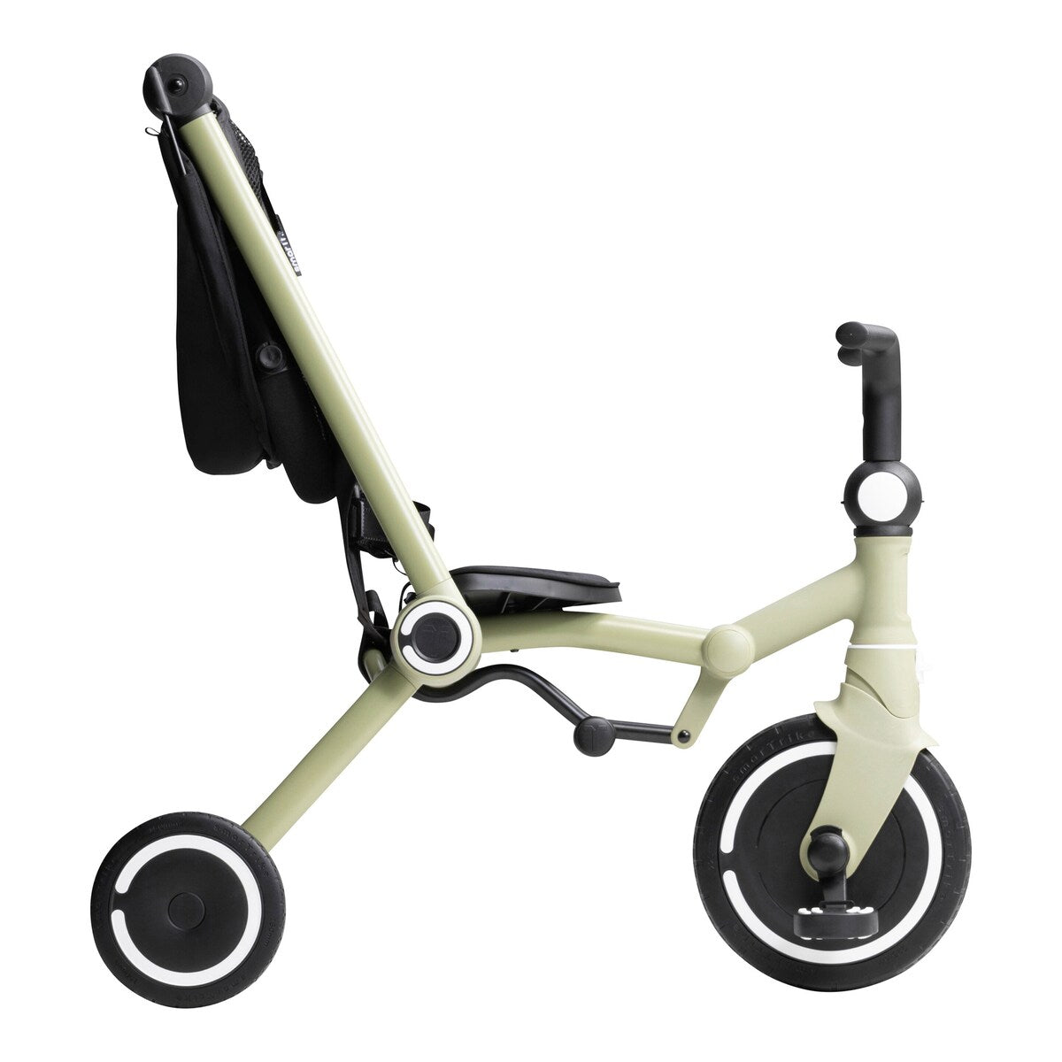 Trehjulssykkel Wonder sammenleggbar fra 9 mnd pedaler og fotstøtte