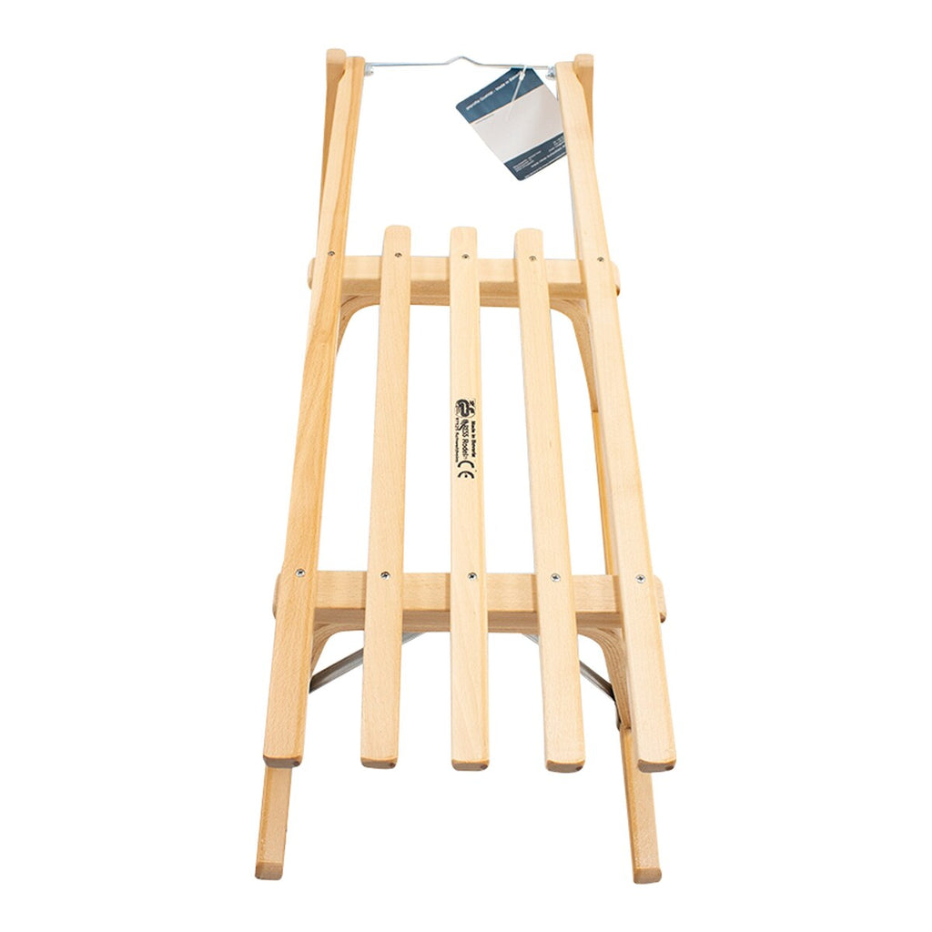Trekjelke Davos i tre 90 cm montert