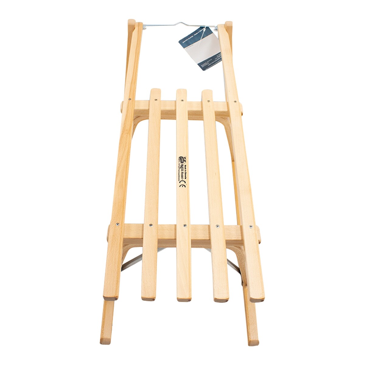 Trekjelke Davos i tre 90 cm montert