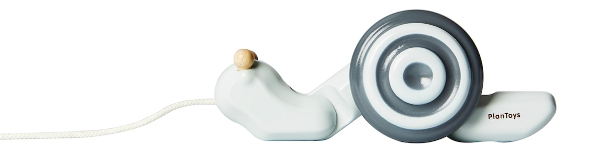 Trekkedyr snegle i gummibaumtre 27,5 cm bakside