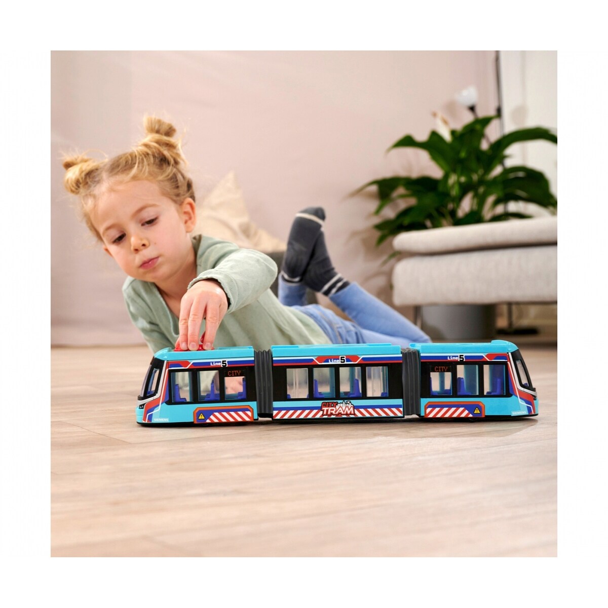 Trikk Siemens City Tram 41,5 cm bakside detalj