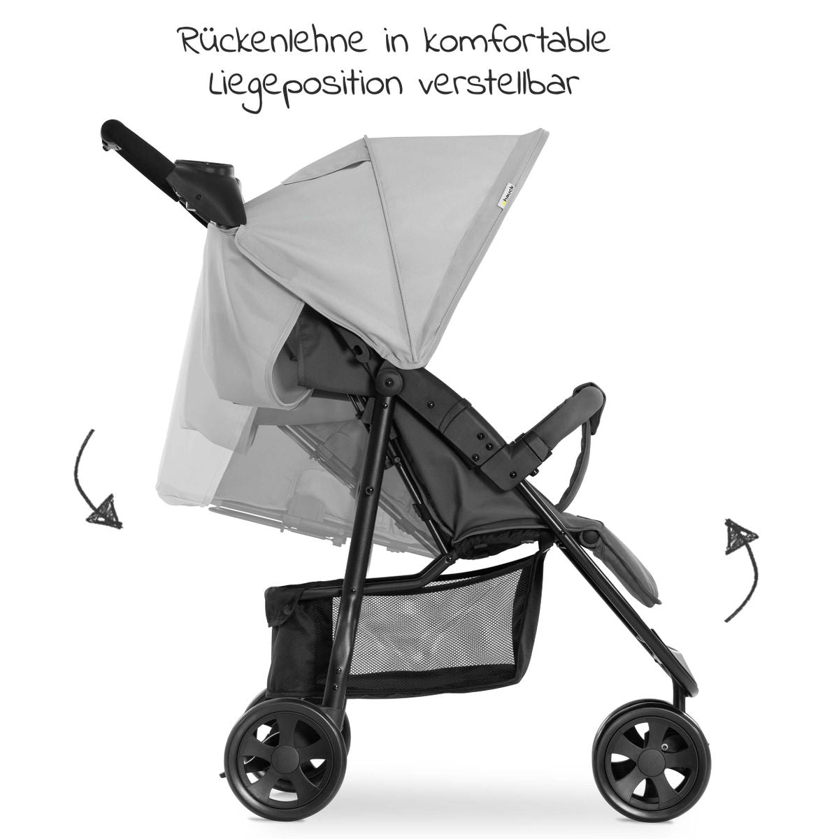Sammenlagt Trillevogn Citi Neo 3 for kompakt oppbevaring