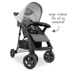 Trillevogn Shopper Neo II opptil 25 kg Grey bakside