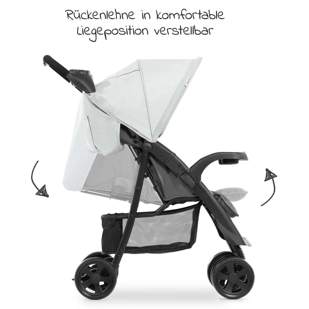 Trillevogn Shopper Neo II opptil 25 kg, Grey - Hauck