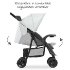 Trillevogn Shopper Neo II opptil 25 kg, Grey - Hauck