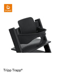 Tripp Trapp Baby Set² Black for barnestol forfra