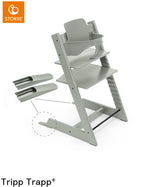 Tripp Trapp Baby Set² Glacier Green montert på stol