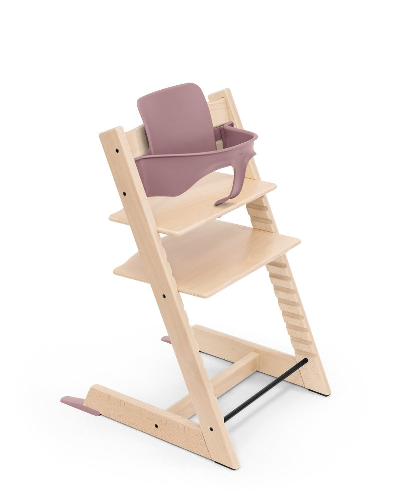 Tripp Trapp Baby Set² Heather Mauve forfra