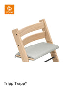 Tripp Trapp Classic Cushion sete- og ryggpute nordic grey detalj