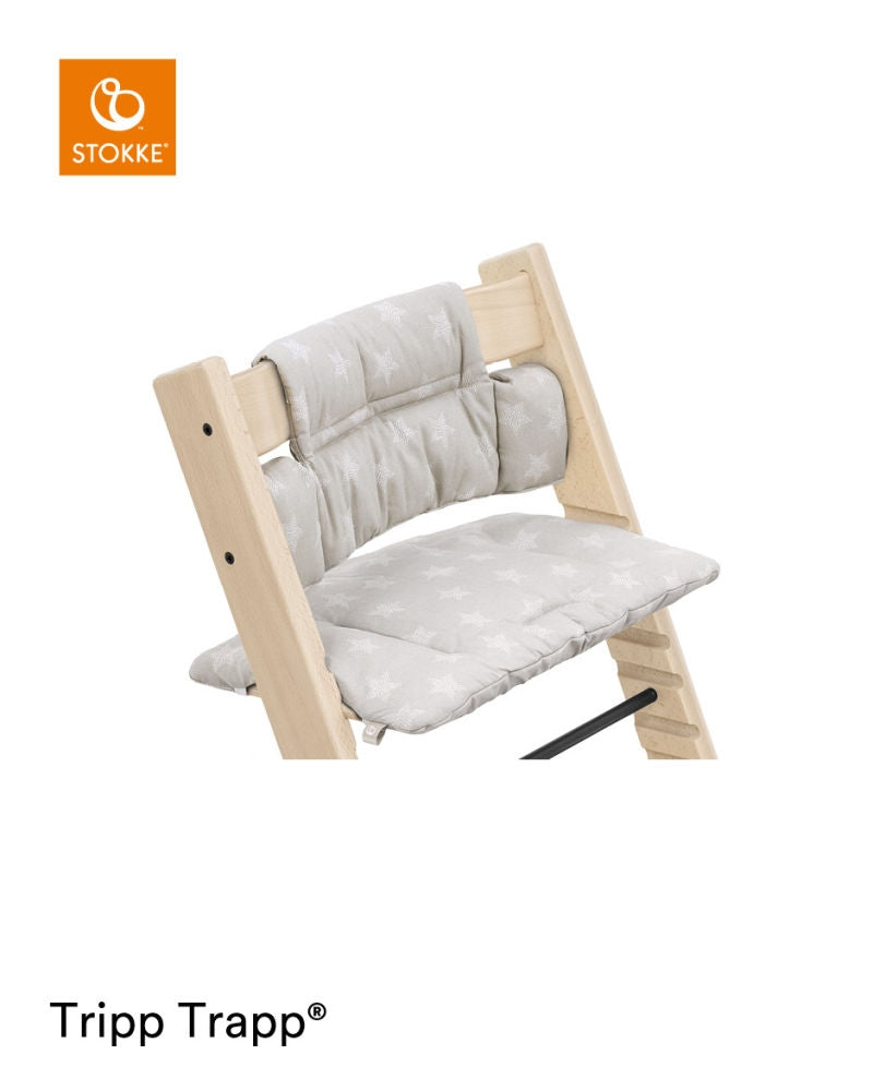 Tripp Trapp Classic Cushion star silver forfra