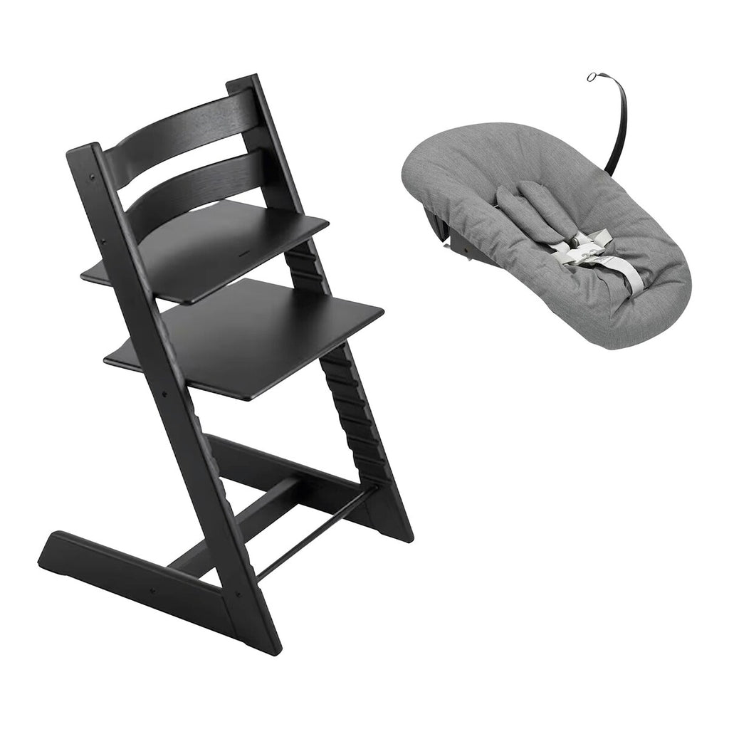 Tripp Trapp trappestol eik med gravering 79 cm - Stokke