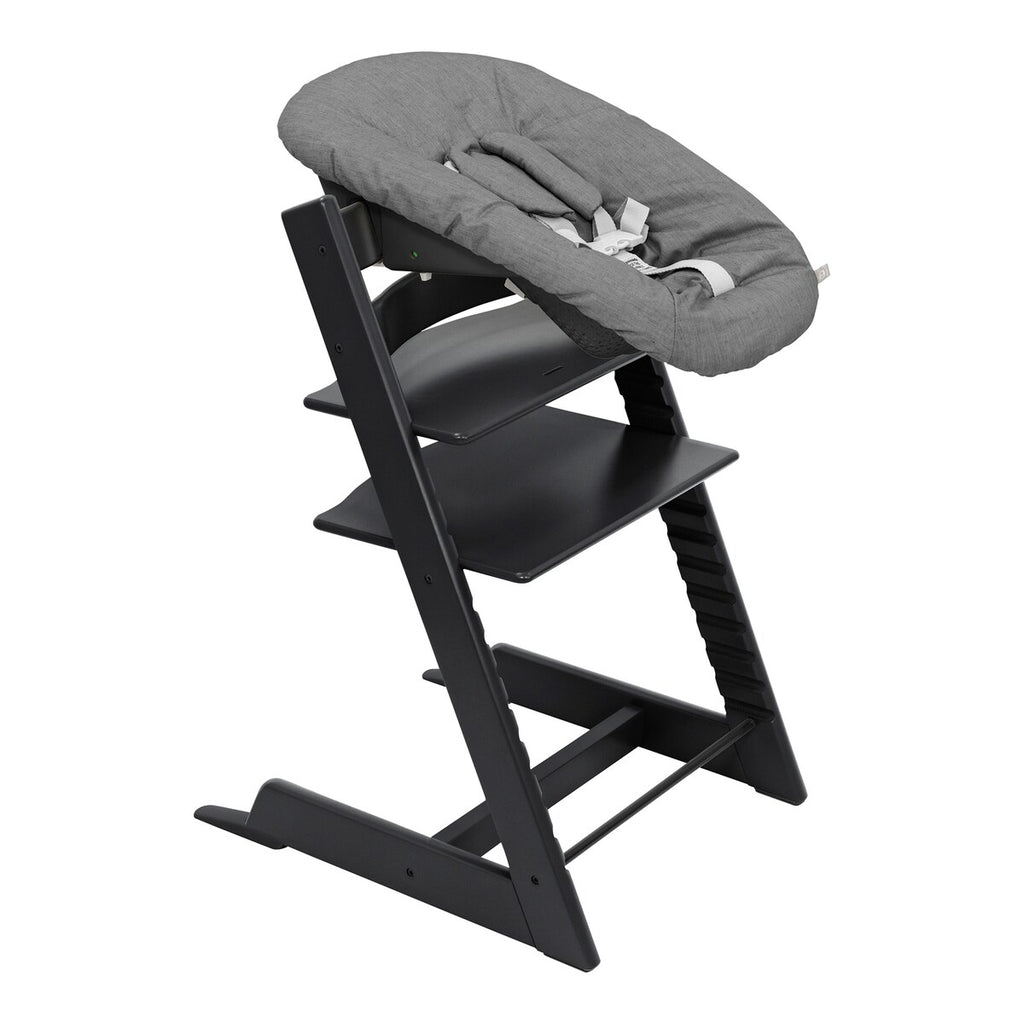 Tripp Trapp trappestol eik med gravering 79 cm - Stokke