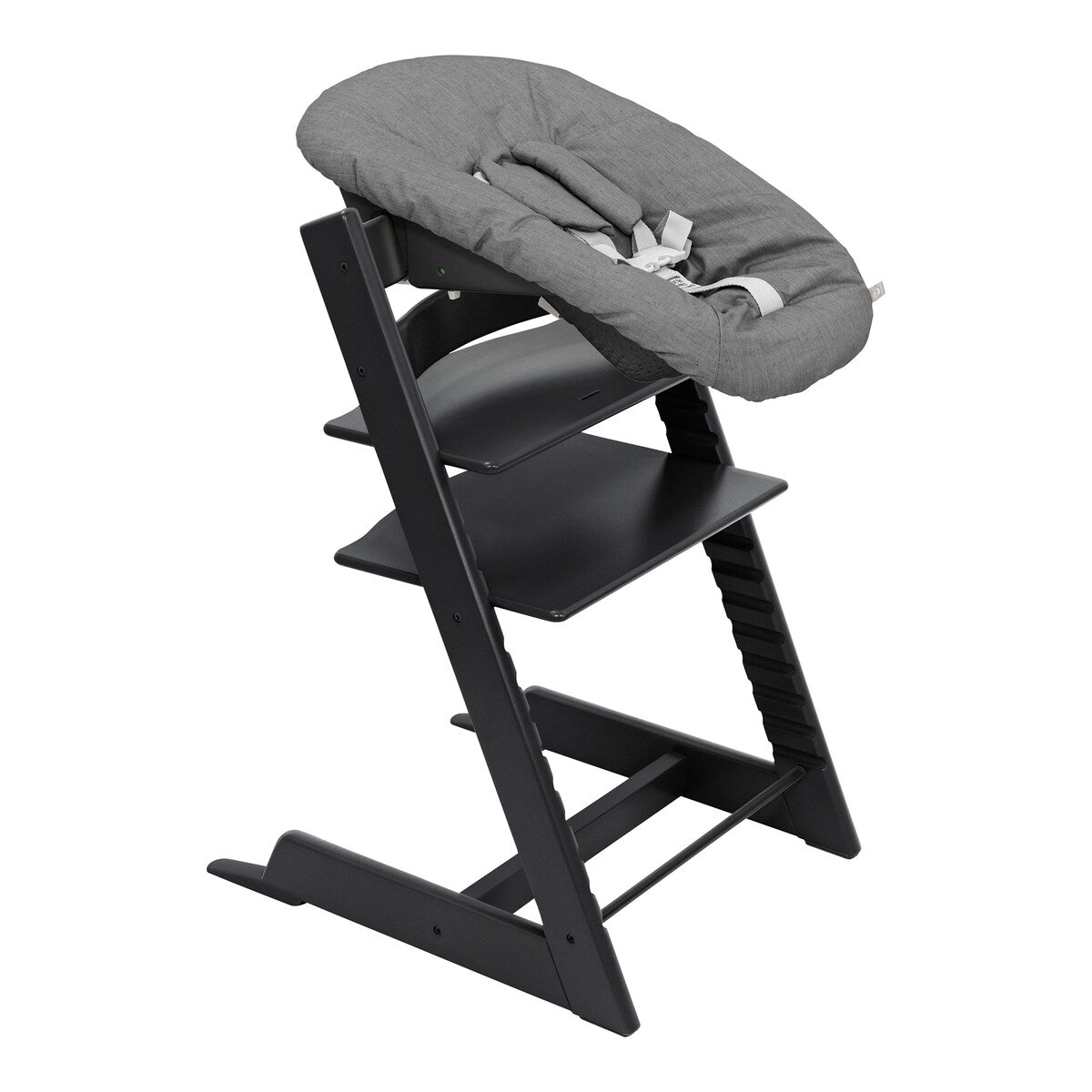 Tripp Trapp trappestol eik med gravering 79 cm - Stokke