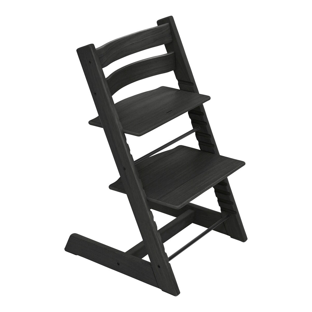 Tripp Trapp trappestol eik med gravering 79 cm - Stokke