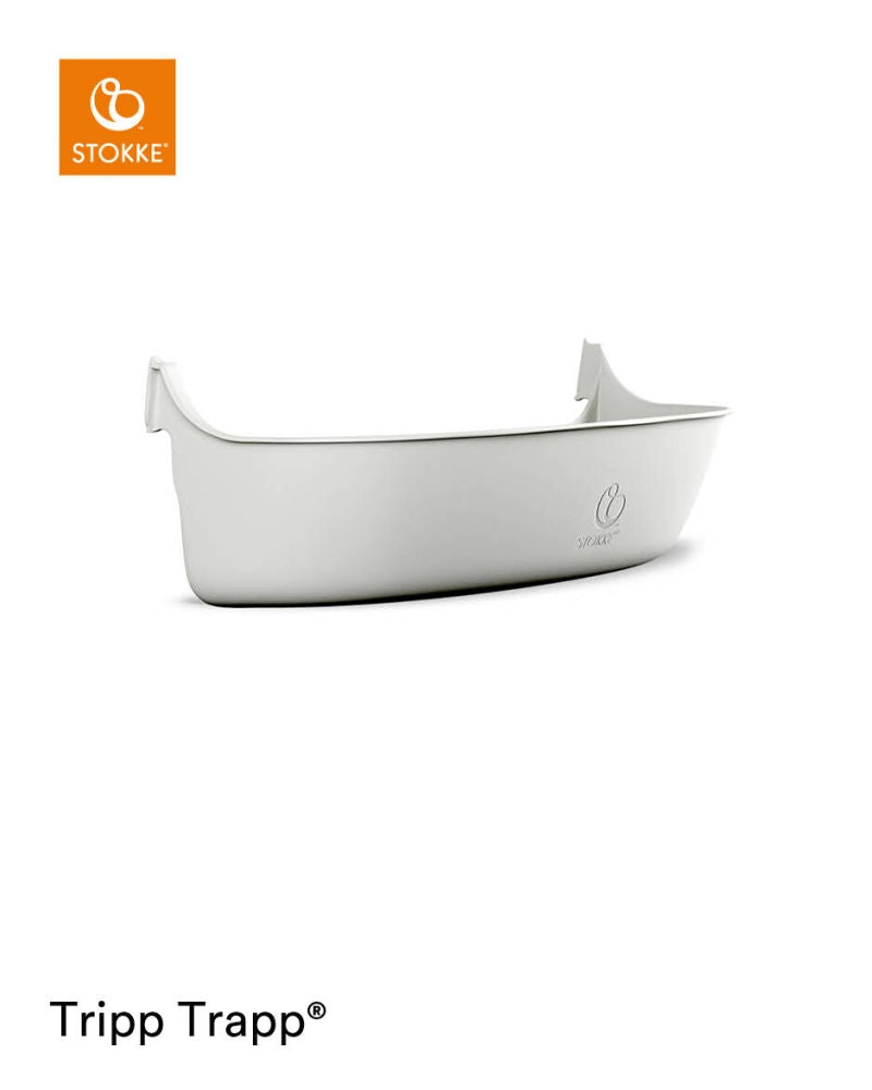Tripp Trapp Tray Storage oppbevaringsboks white - Stokke forfra