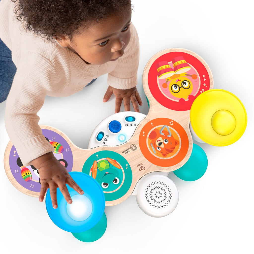 Nærbilde av berøringsflate på Tromme Together in Tune Drums™ fra 6 mnd - Hape