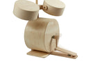 Trommesett i tre for barn 45x54x71 cm PlanToys montert
