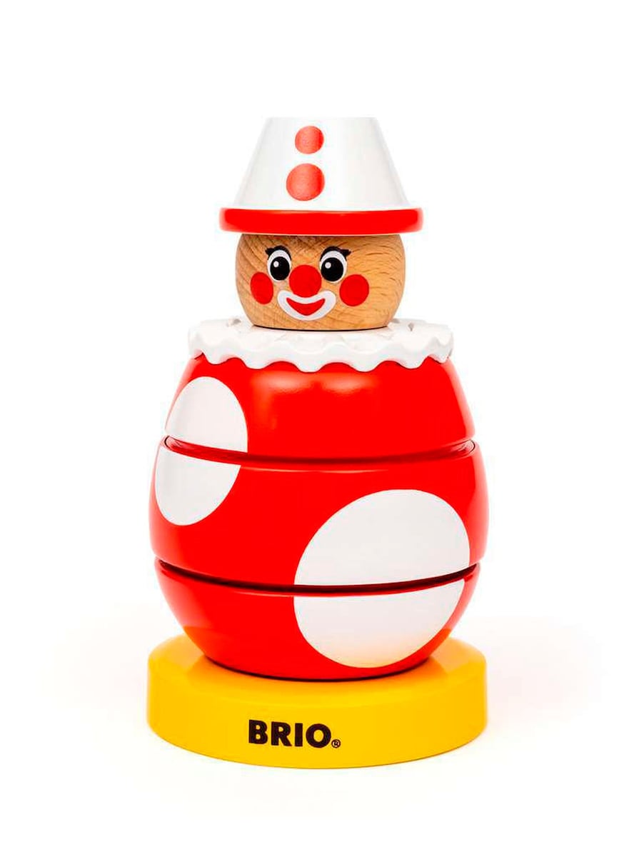 Trykk- og snurreklovn 7,4 x 13 cm - BRIO bakside