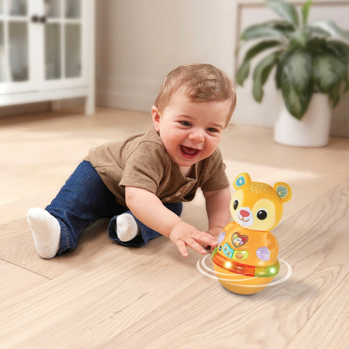 Tumlebamse med lyd og lys fra 6 mnd - Vtech Baby bakside