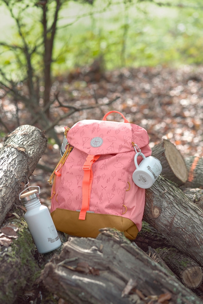 Tursekk 14L vannavvisende for barn Adventure - Lässig bakside med polstrede stropper