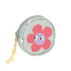 Tursekk for barn 10L Happy Trails blomst montert med regnbeskyttelse