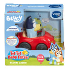 Nærbilde av hjul på Tut Tut Baby Flitzer Blueys kabriolet