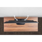 Detaljbilde av TV-veltsikring for flatskjermer med M6/M8 gjenger