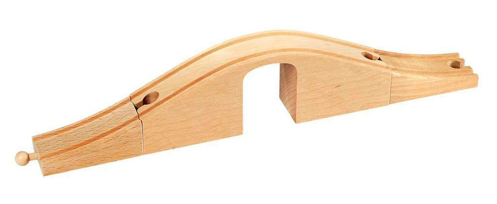 Undergang for togbane i tre 37,8 cm - BRIO World forfra