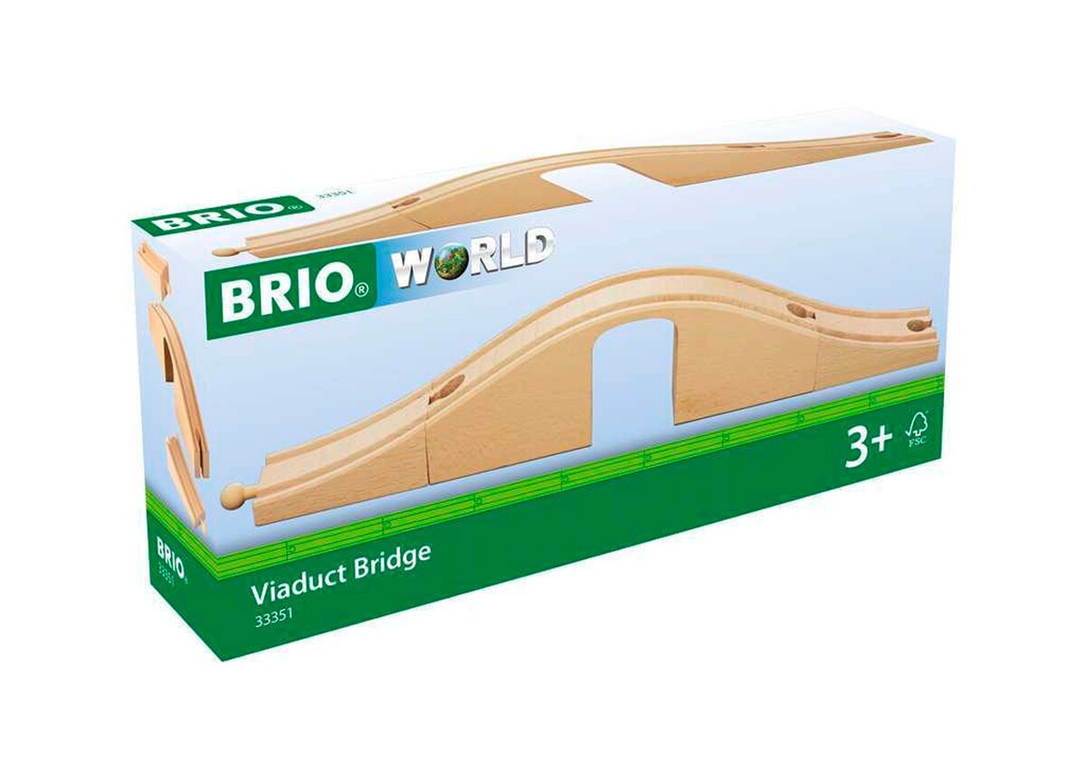 Undergang for togbane i tre 37,8 cm - BRIO World detalj