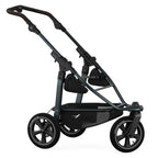 Understell med luftkammerhjul til Mono 3, aluminium - TFK med handlekurv og sidetasker