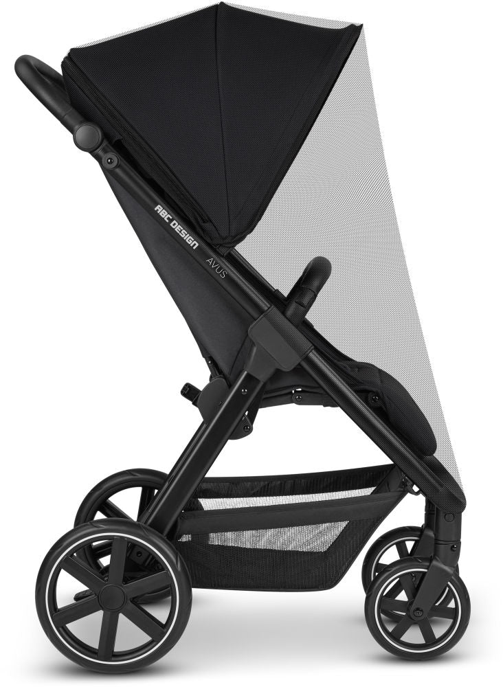 Universalt myggnett for barnevogn Classic Edition 2023 detalj av stoff