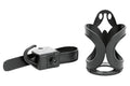Universell flaskeholder for barnevogn med krok svart fra Babyworld forfra