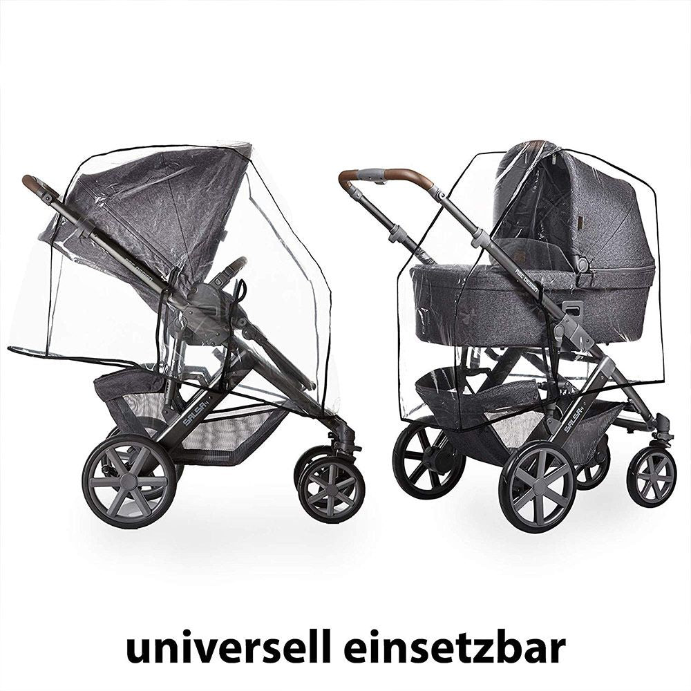 Universelt regntrekk til Salsa, Condor, Turbo, Tereno - ABC Design pakkes sammen