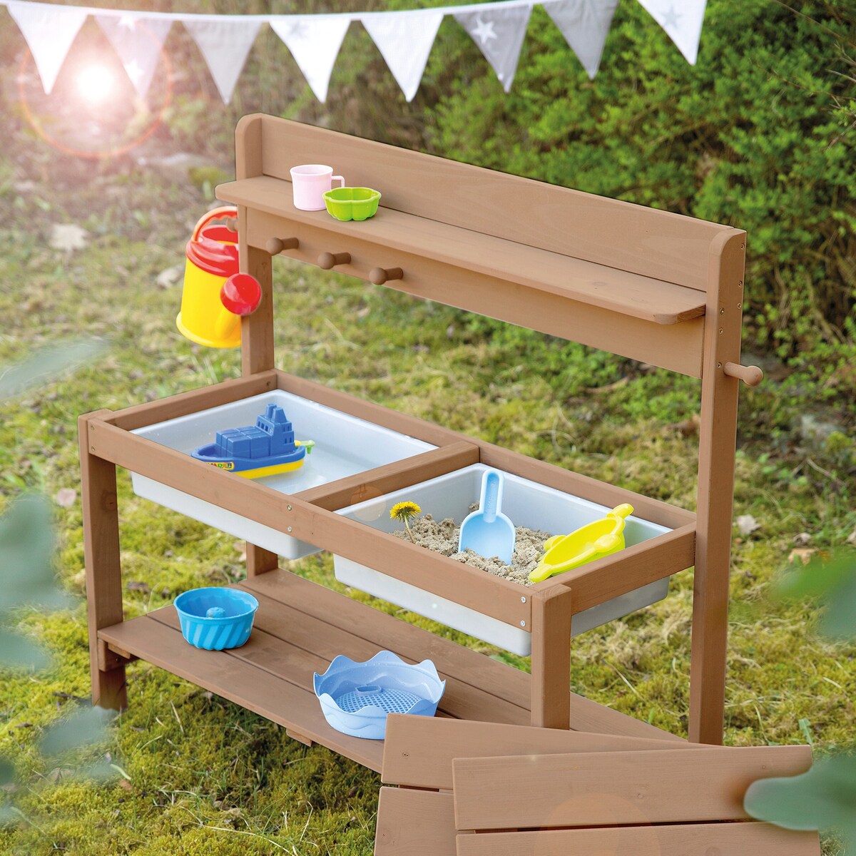 Utekjokken for barn 'Fun' Outdoor+ med lekekar bakside