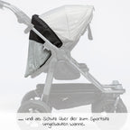 UV-solbeskyttelse for Duo kombienhet (bærebag + sete) - TFK detalj