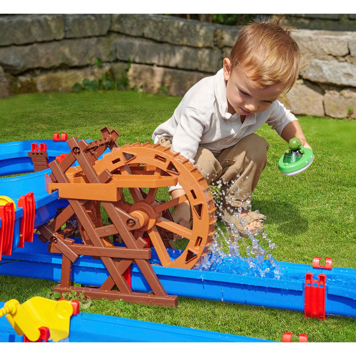 Vannbane WaterWheel med 2 nivåer bakside