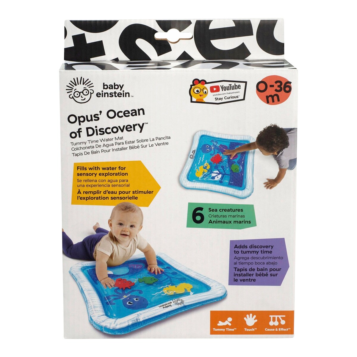 Vannmatte Opus' Ocean sammenpakket til oppbevaring
