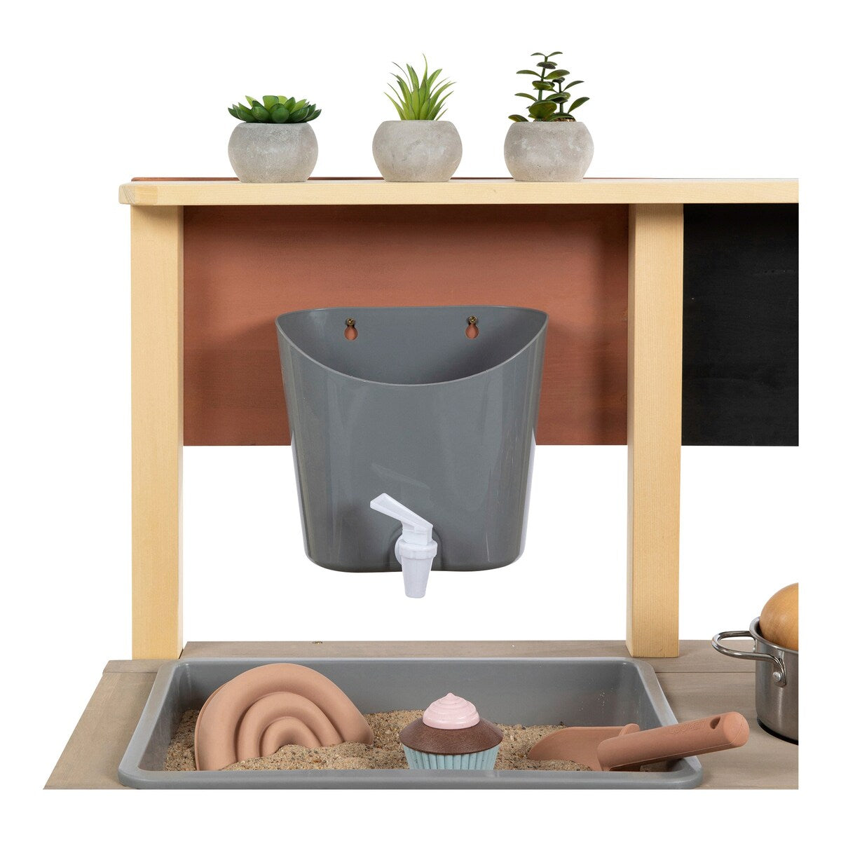 Vanntank Aqua Fun for søletekjøkken 1,5 l bakside
