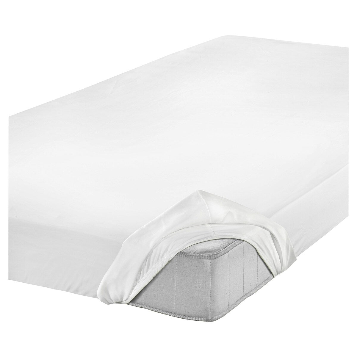 Vanntett jersey stretchlaken bomull 60x120 cm bakside med PPPE-folie