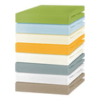 Detaljbilde av vanntett jersey stretchlaken bomull 60x120 cm