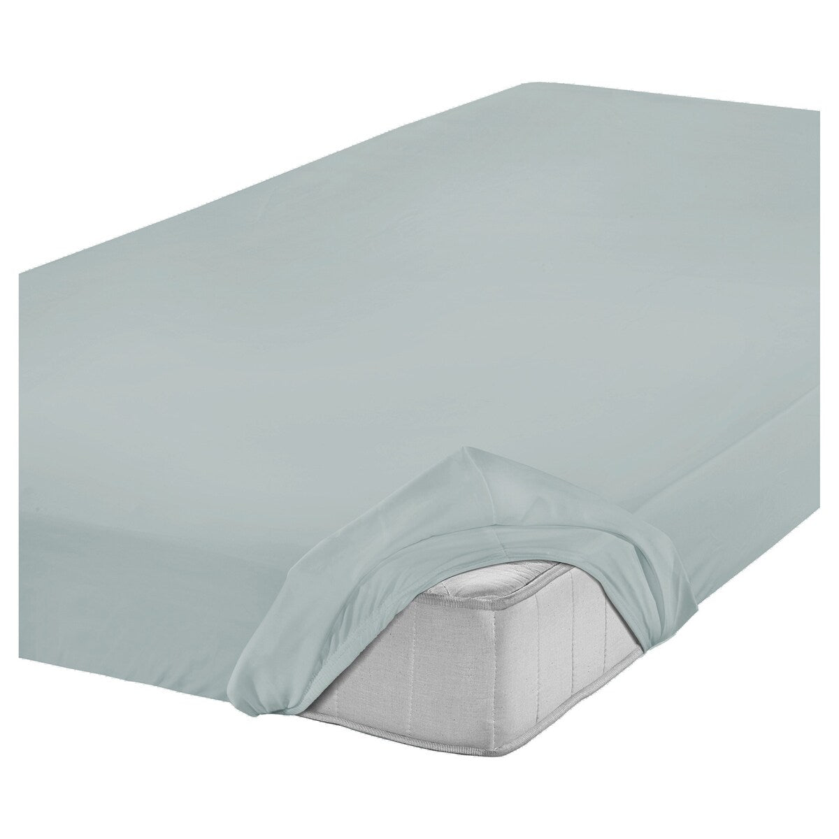 Nærbilde av rundstrikk på Vanntett jerseylaken 70x140 cm bomull SETEX