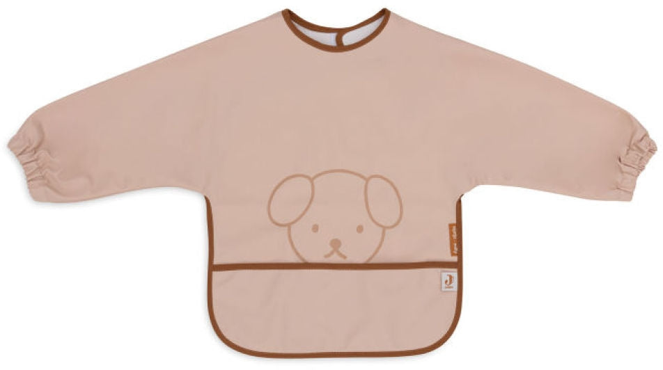 Vanntett smekke med ermer Miffy Peekaboo Wild Rose - forfra