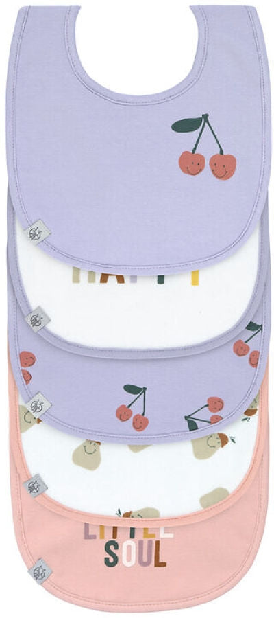 Vanntette smekker 5-pack Happy Fruit Cherry forfra