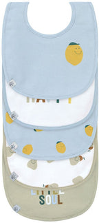 Vanntette smekker 5-pack Happy Fruits Lemon forfra
