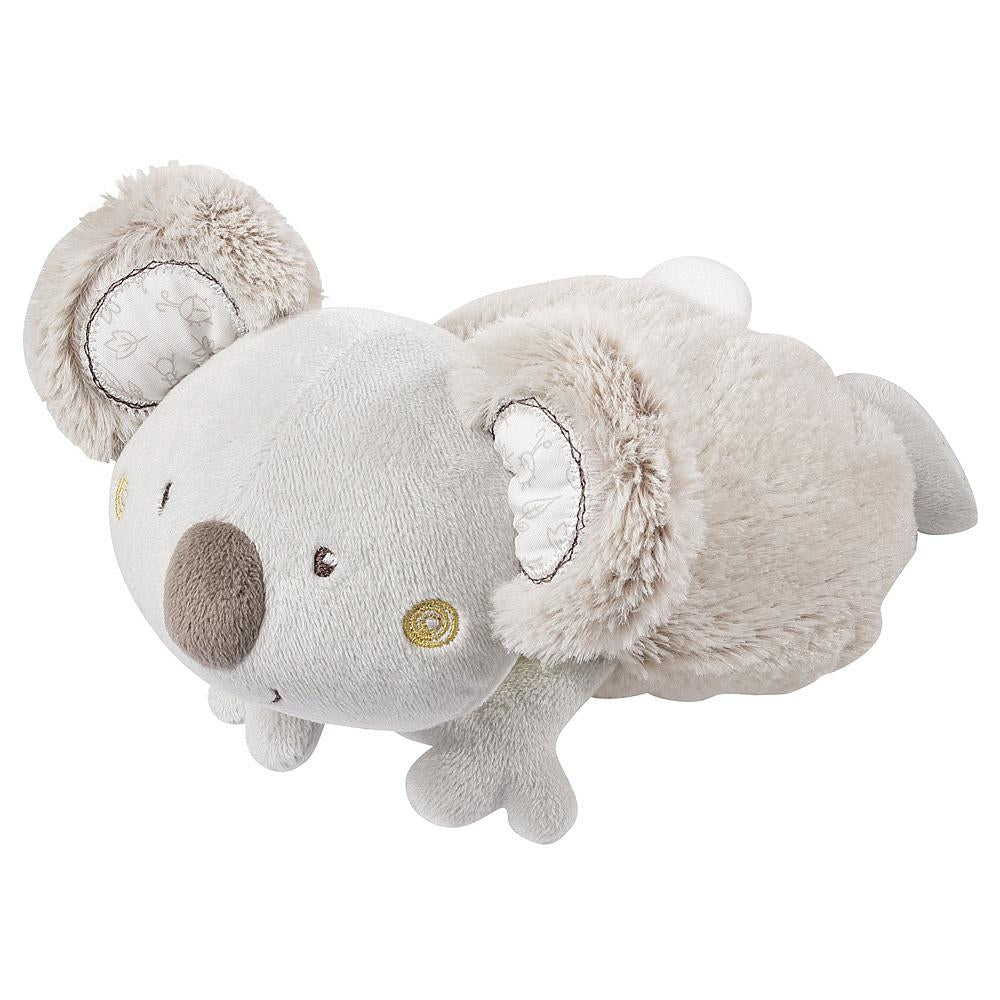Varmedyr Koala med druekjernefylling for baby fra Fehn, forfra