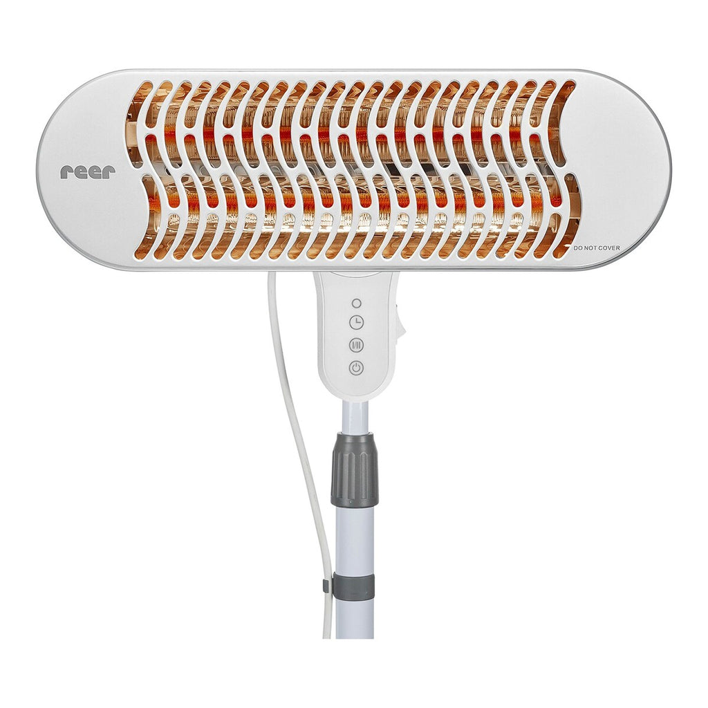 Varmelampe 2-i-1 HeatCare+ Flex med gulvstativ 700 W bakside