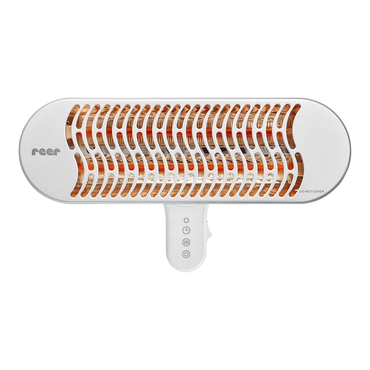 Montert varmelampe 2-i-1 HeatCare+ Flex med gulvstativ 700 W i bruk